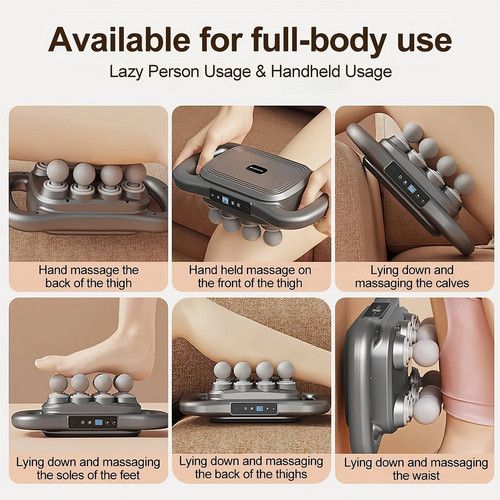 24 Heads Fascia Massage Gun Muscle Relax for Legs,Back,Waist,Hips Massage AU