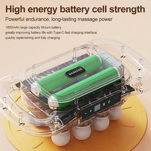 24 Heads Fascia Massage Gun Muscle Relax for Legs,Back,Waist,Hips Massage AU