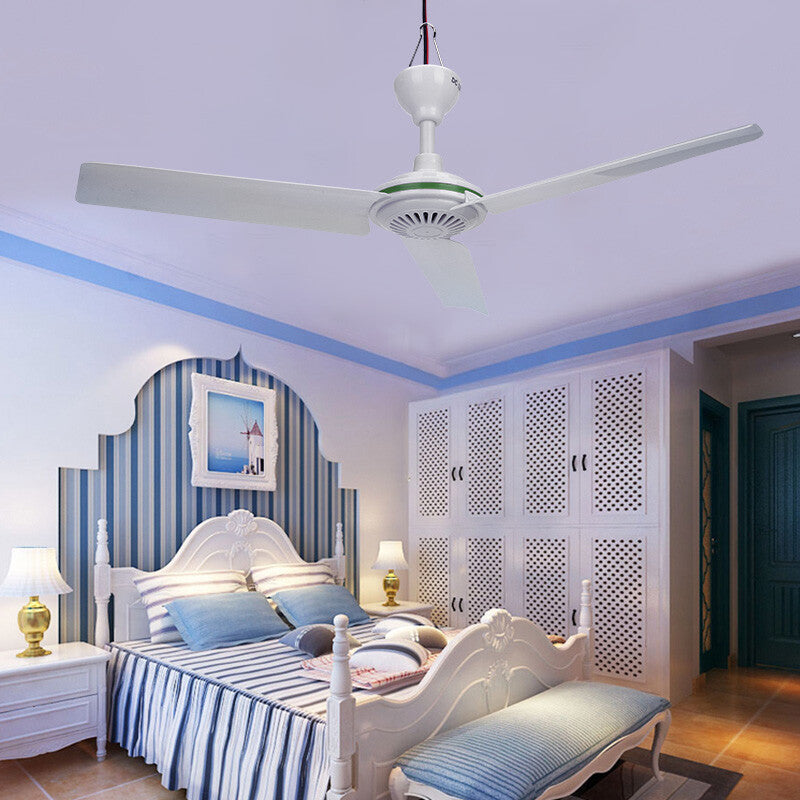 12V Ceiling Fan Portable Solar Power 3 Blade 0.7AMP Caravan Camping Outdoor