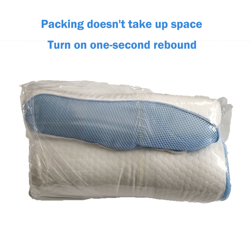 Memory Foam Contour Pillow Cervical Groove Ergonomic Neck Comfort  AU