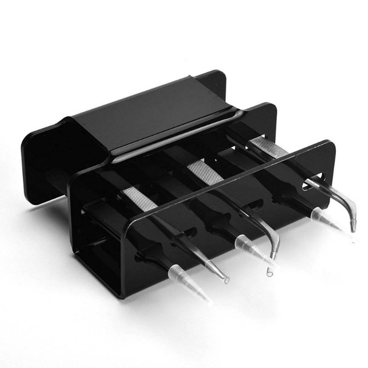Beauty Makeup Frame Eyelash Extender Type Clip Tweezers Holder Eyelash Frame
