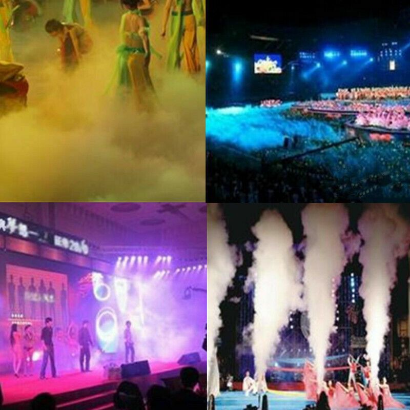 Fog Smoke Machine Fogger 500W RGB LED Party Club Disco Effect Wireless Control