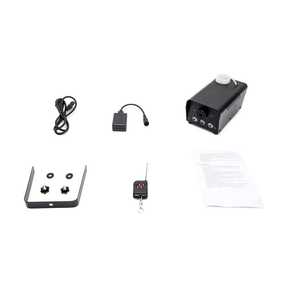 Fog Smoke Machine Fogger 500W RGB LED Party Club Disco Effect Wireless Control