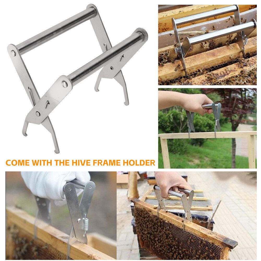 110 Beekeeping Equipment Tool Bee Smoker Brush Fork Hive Tool Bee Catcher Marker