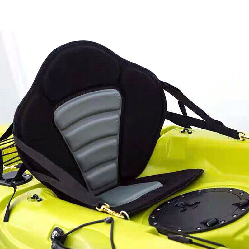 Adjustable Canoe Kayak Seat Padded Detachable BackPack Hooks With Storage Bag