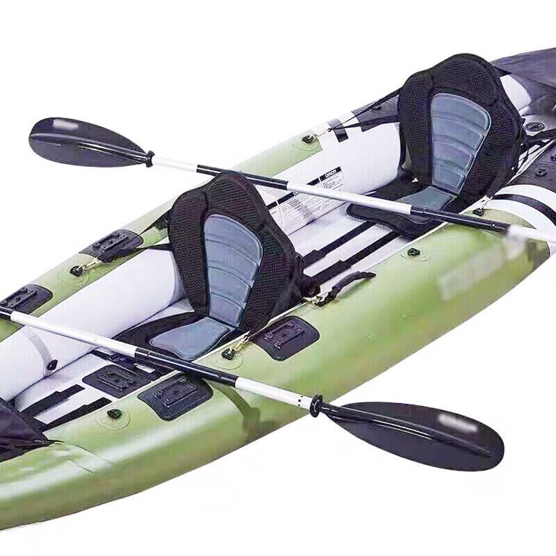 Adjustable Canoe Kayak Seat Padded Detachable BackPack Hooks With Storage Bag