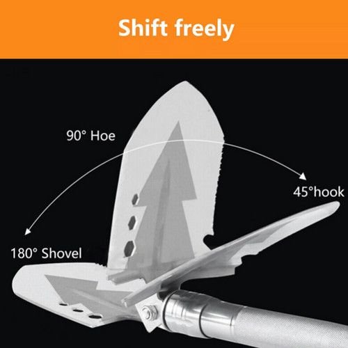 Camping Shovel Folding Outdoor Survival Tools Multifunction Hiking Military