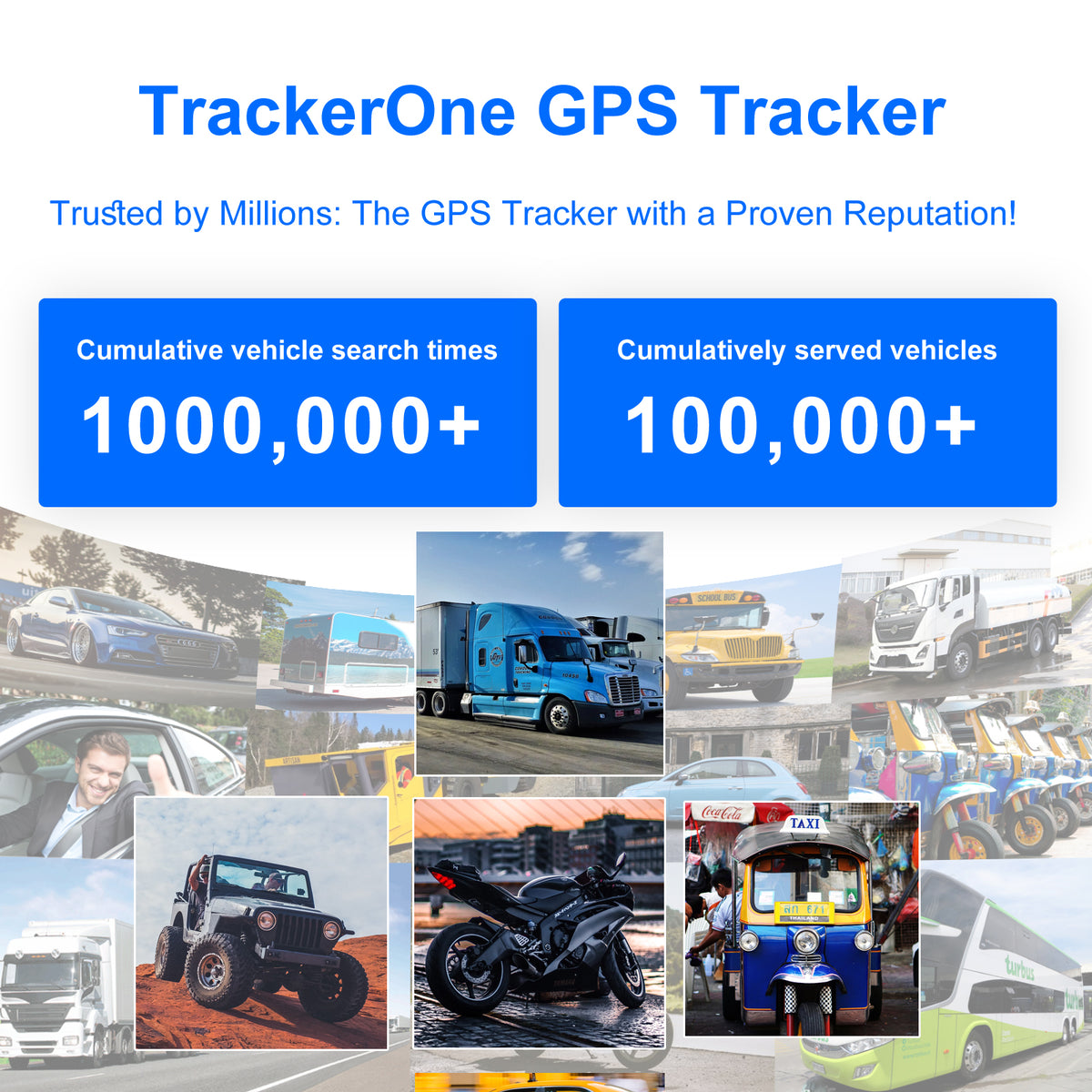 4G GPS Tracker for Car/Moto/Luggage - Waterproof, Real-time Tracking 30 Days Battery Life, Remote Control via Trial App.