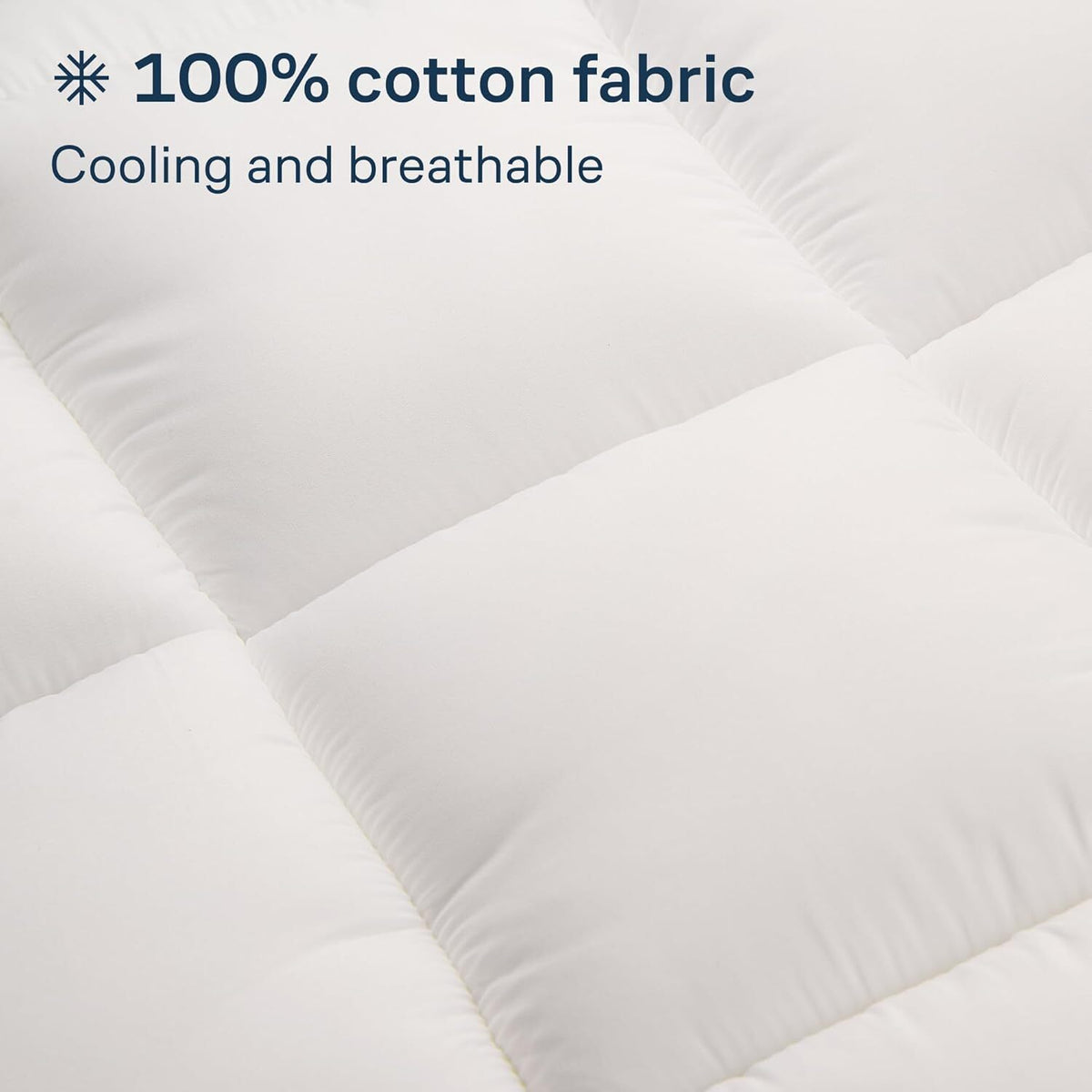 Luxury Mattress Topper Pillowtop Bedding Mat Pad Fitted Cover Underlay SINGLE