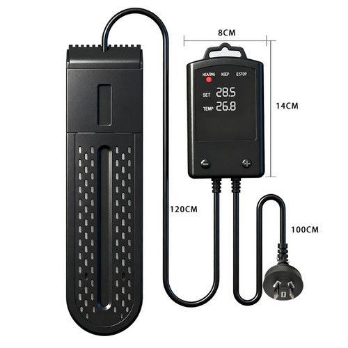 1200W Submersible Aquarium Thermostat LCD Digital Display Aqua Fish Tank Water Heater