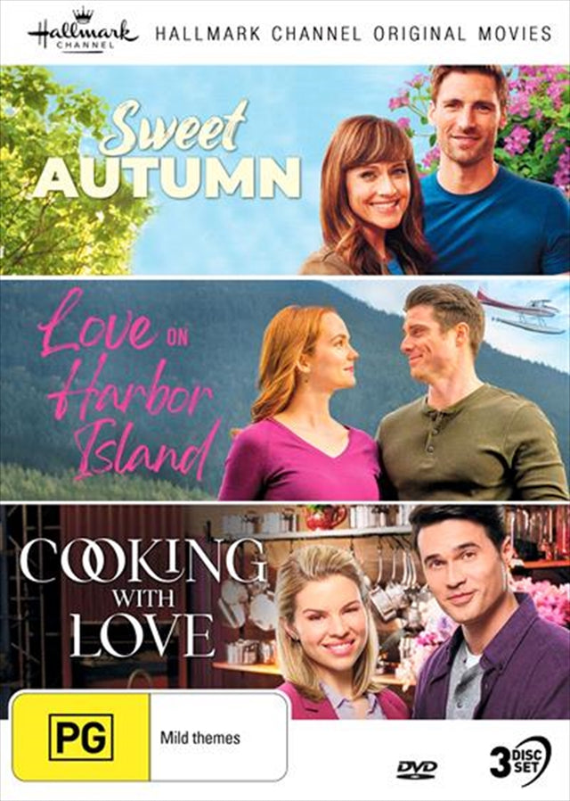 Hallmark Sweet Autumn Love On Harbor Island Cooking w/ Love Collection 13 DVD