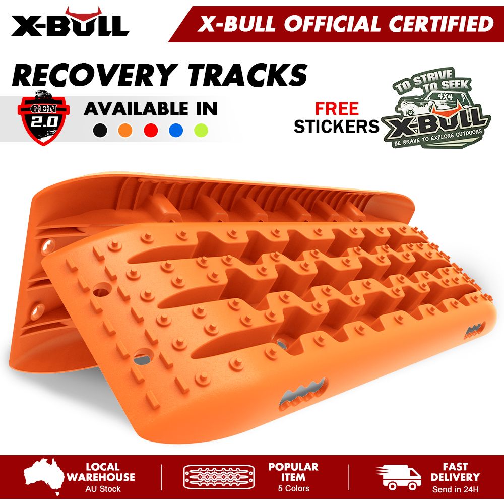 X-BULL Recovery tracks Sand tracks 2pcs Sand / Snow / Mud 10T 4WD Gen 2.0