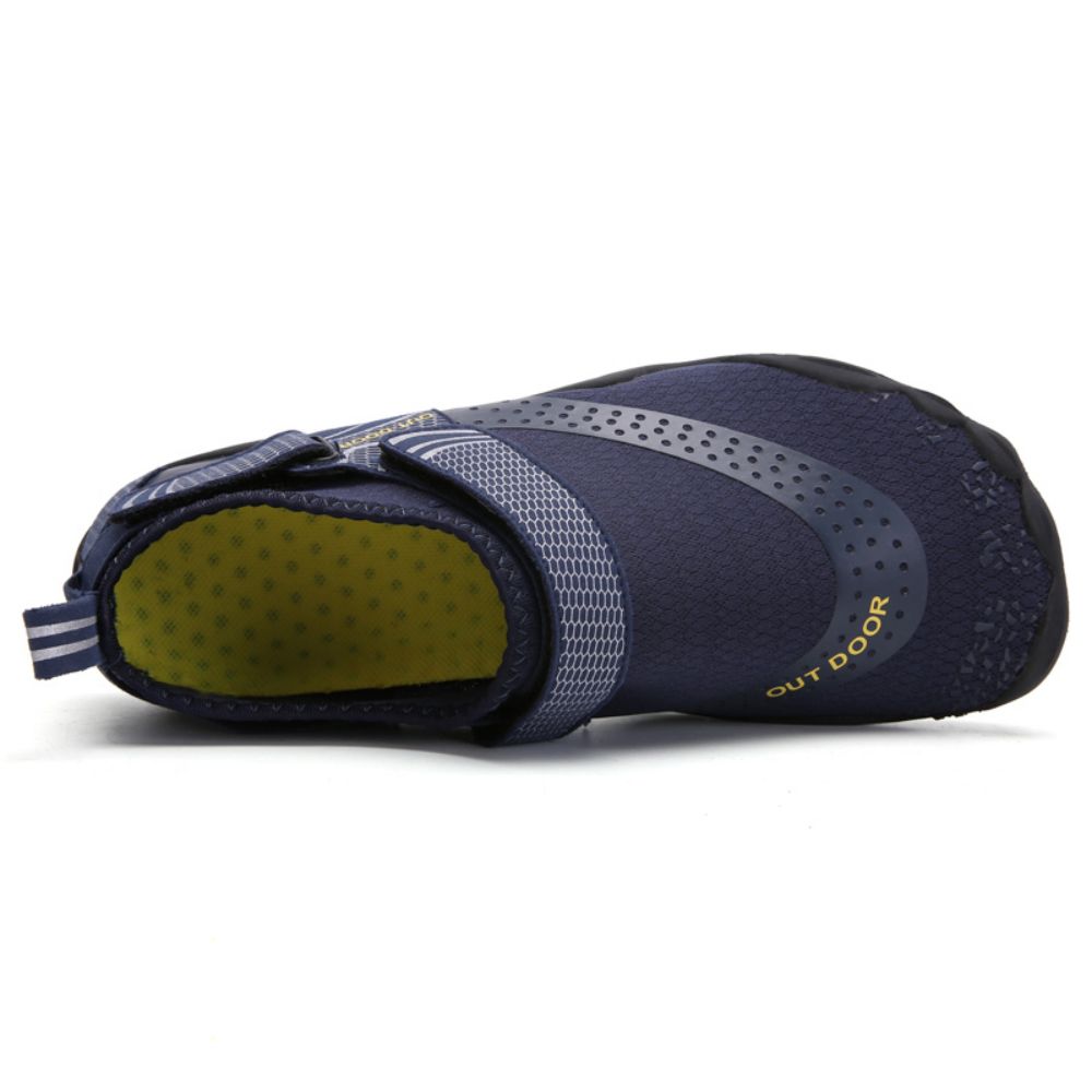 Men Women Water Shoes Barefoot Quick Dry Aqua Sports Shoes - Blue EU41/US7.5