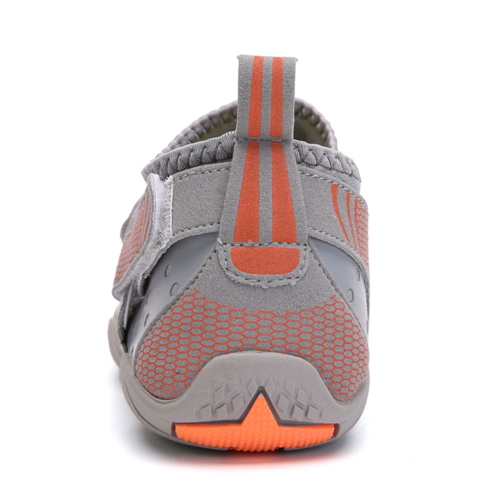 Men Women Water Shoes Barefoot Quick Dry Aqua Sports Shoes - Grey EU41/US7.5