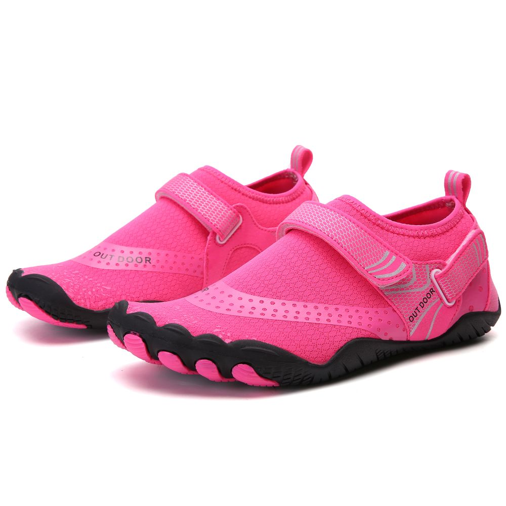 Women Water Shoes Barefoot Quick Dry Aqua Sports Shoes - Pink EU38/US5