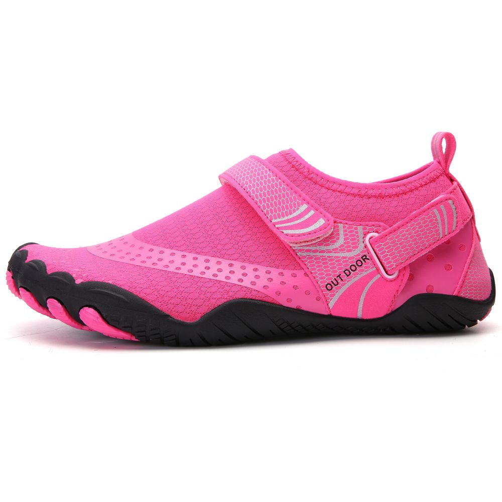 Women Water Shoes Barefoot Quick Dry Aqua Sports Shoes - Pink EU38/US5