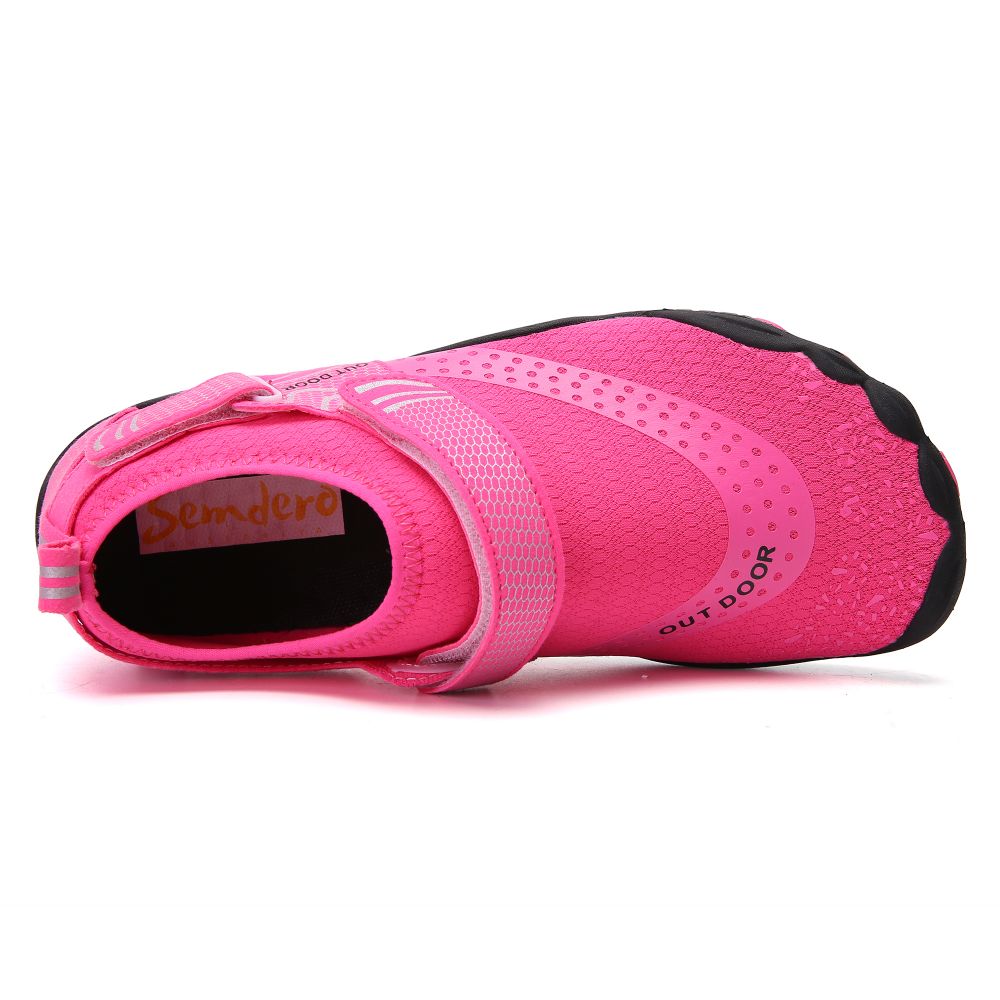 Women Water Shoes Barefoot Quick Dry Aqua Sports Shoes - Pink EU38/US5