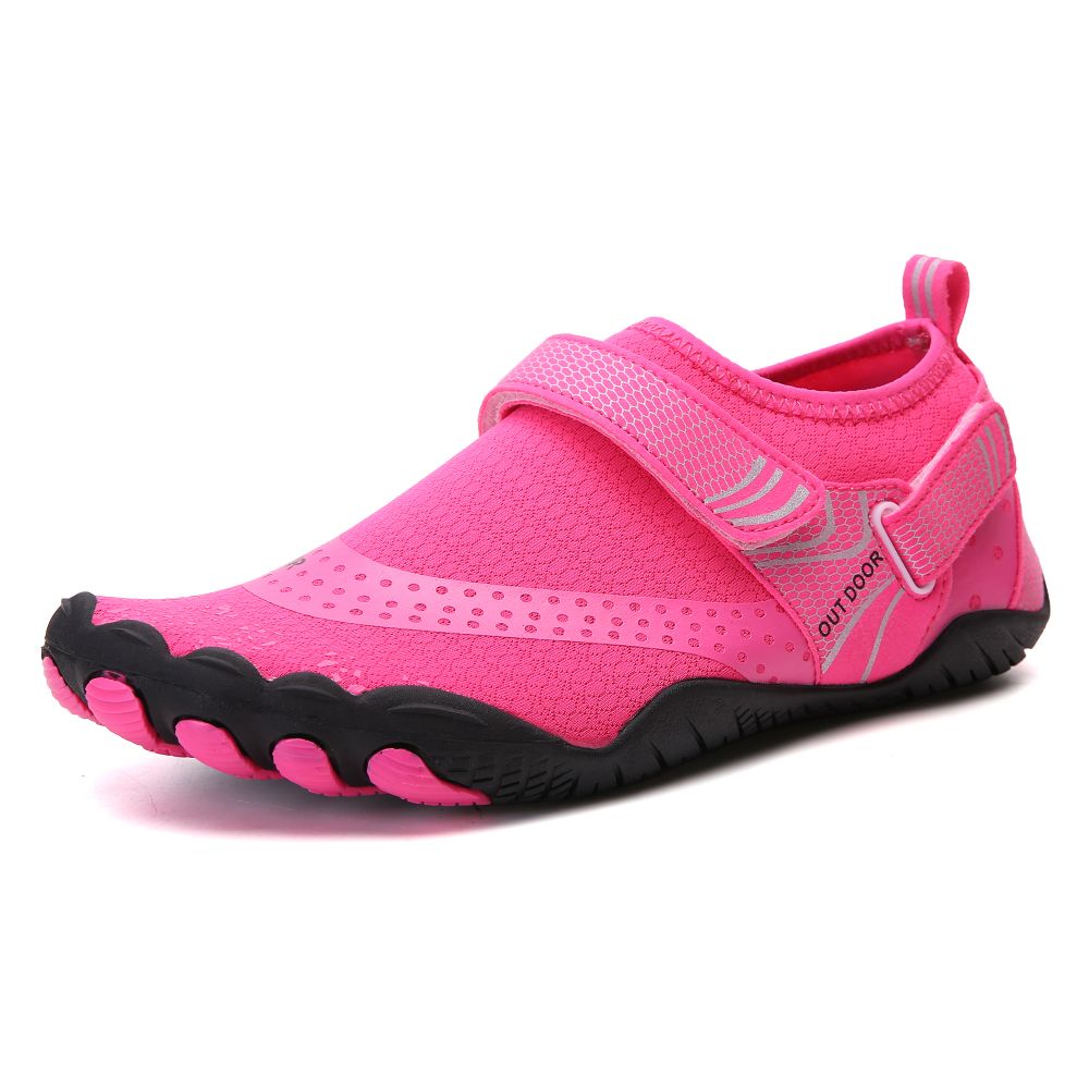 Women Water Shoes Barefoot Quick Dry Aqua Sports Shoes - Pink EU38/US5