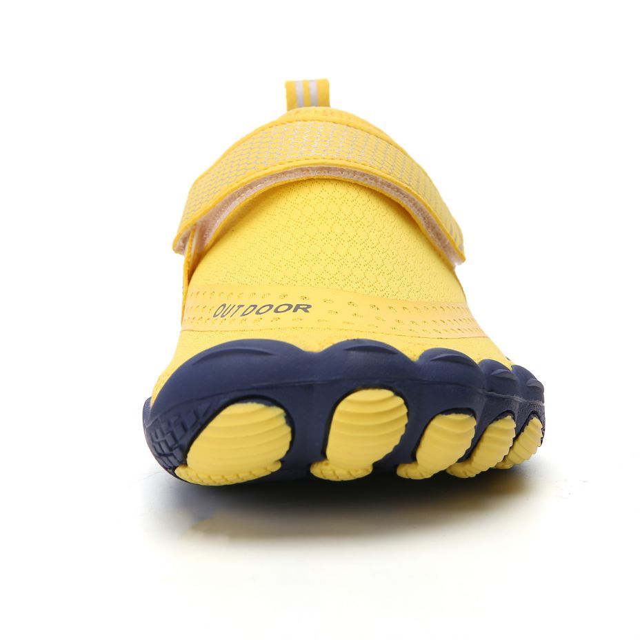 Women Water Shoes Barefoot Quick Dry Aqua Sports Shoes - Yellow EU38/US5