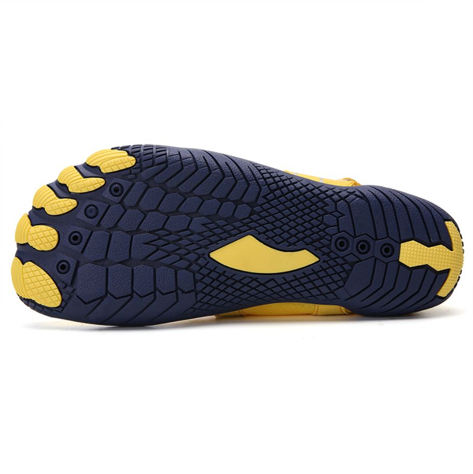 Women Water Shoes Barefoot Quick Dry Aqua Sports Shoes - Yellow EU38/US5