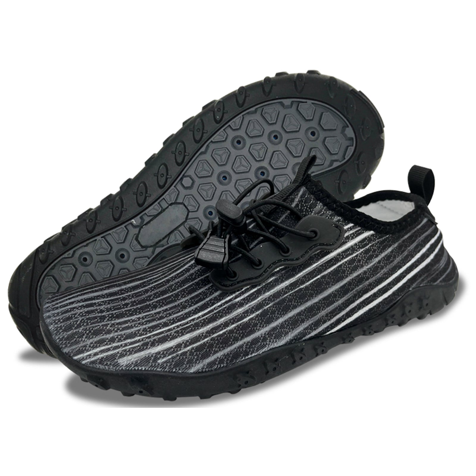 Water Shoes for Men and Women Soft Breathable Slip-on… - V213-05WS-A-G-BLK95