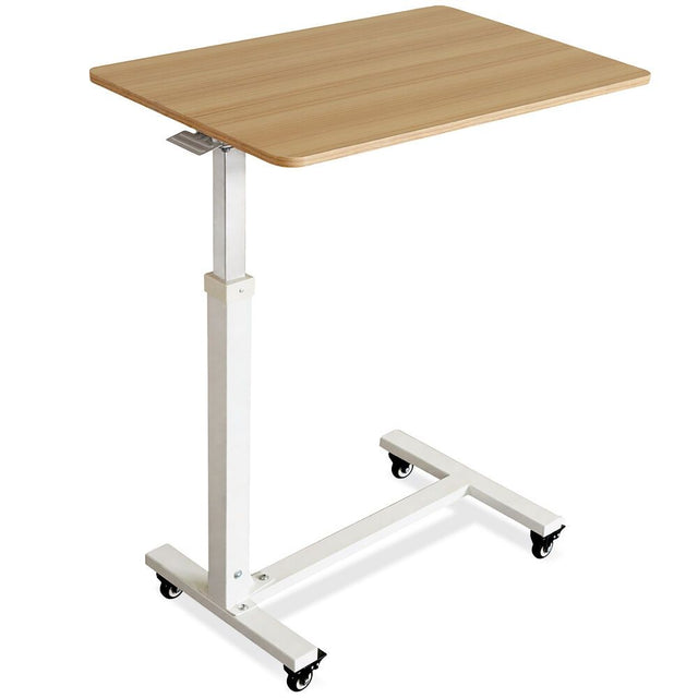 EQUIPMED Overbed Table Gas Lift 15kg Adjustable