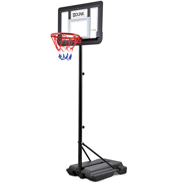 DR. DUNK Portable Kids Basketball Hoop Stand System, 1.15m 1.60m Height