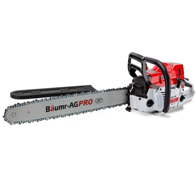 BAUMR-AG Petrol Chainsaw E-Start 24in Top Handle
