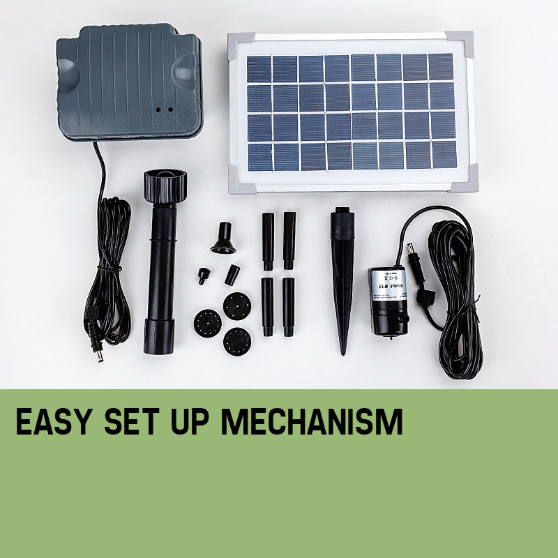 Protege 25W Solar Powered Fountain Submersible Water Pump - V219-PMPFPKPROAB12
