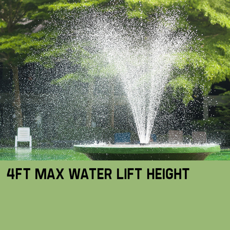 Protege 25W Solar Powered Fountain Submersible Water Pump - V219-PMPFPKPROAB12
