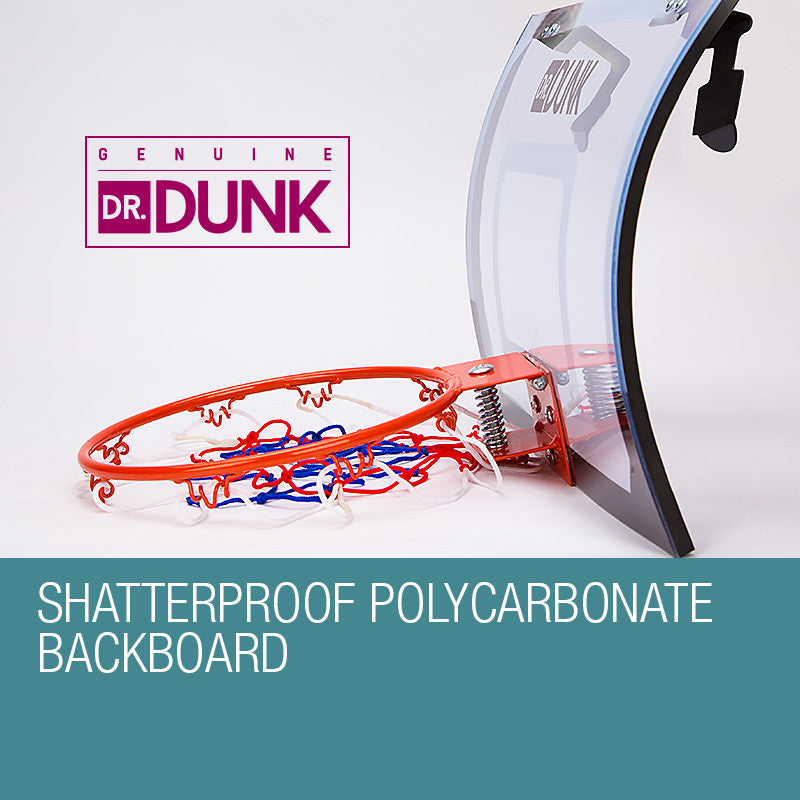 Dr.Dunk Indoor Mini Basketball Hoop Ring Backboard Kit - V219-SPTBBLDRDAMNB