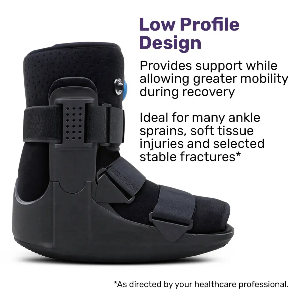 EQUIPMED CAM Walker Moon Boot – Medium, Foot Injury Support, Ankle Recovery, Adjustable Fit, Lightweight Walking Boot