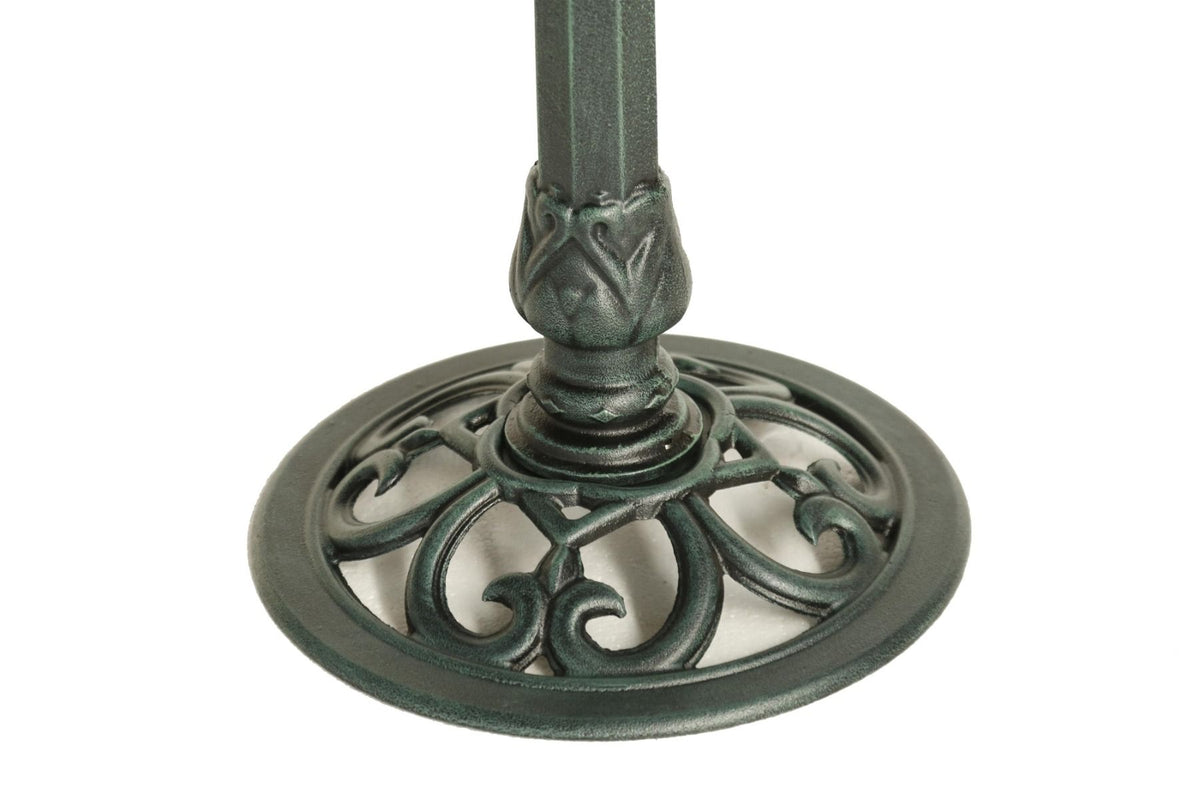 Lotus bird bath Dark Green