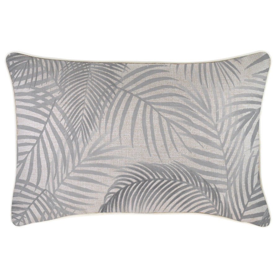 Cushion Cover - With Piping - Seminyak Smoke - 35cm x 50cm