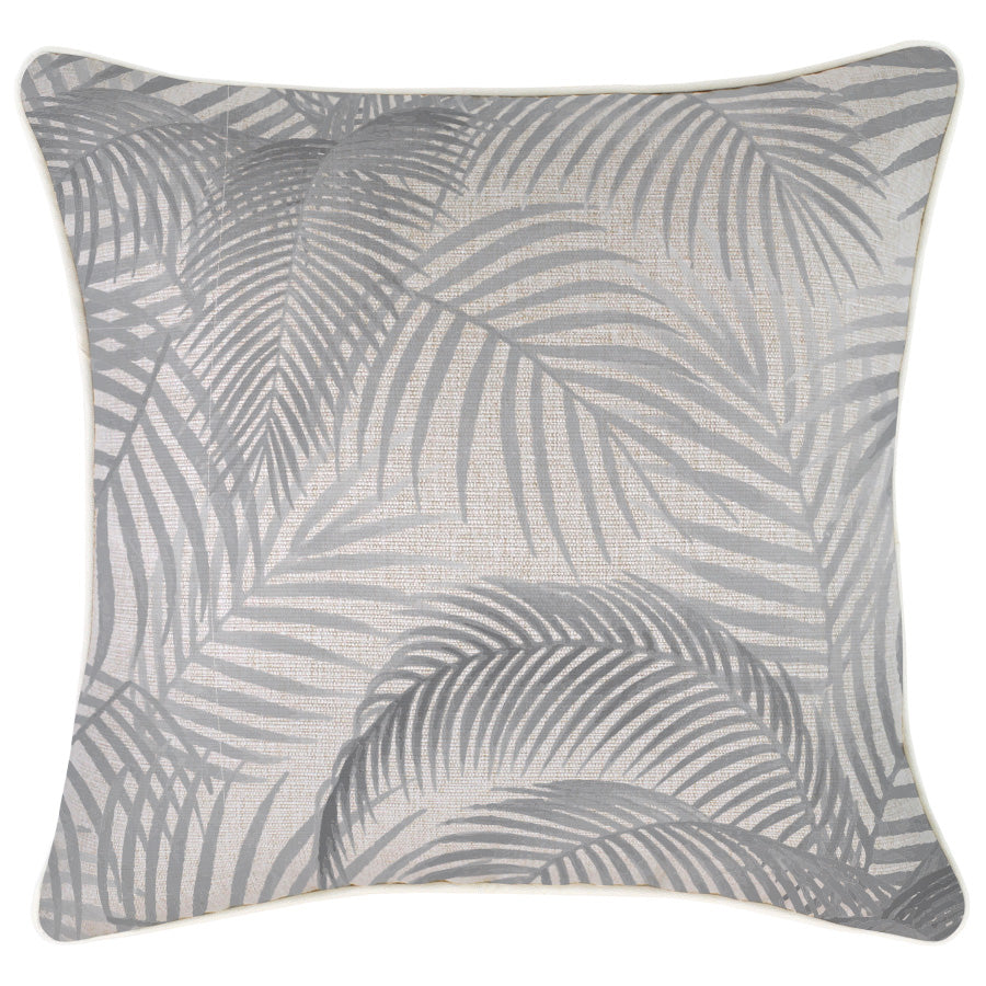 Cushion Cover - With Piping - Seminyak Smoke - 45cm x 45cm