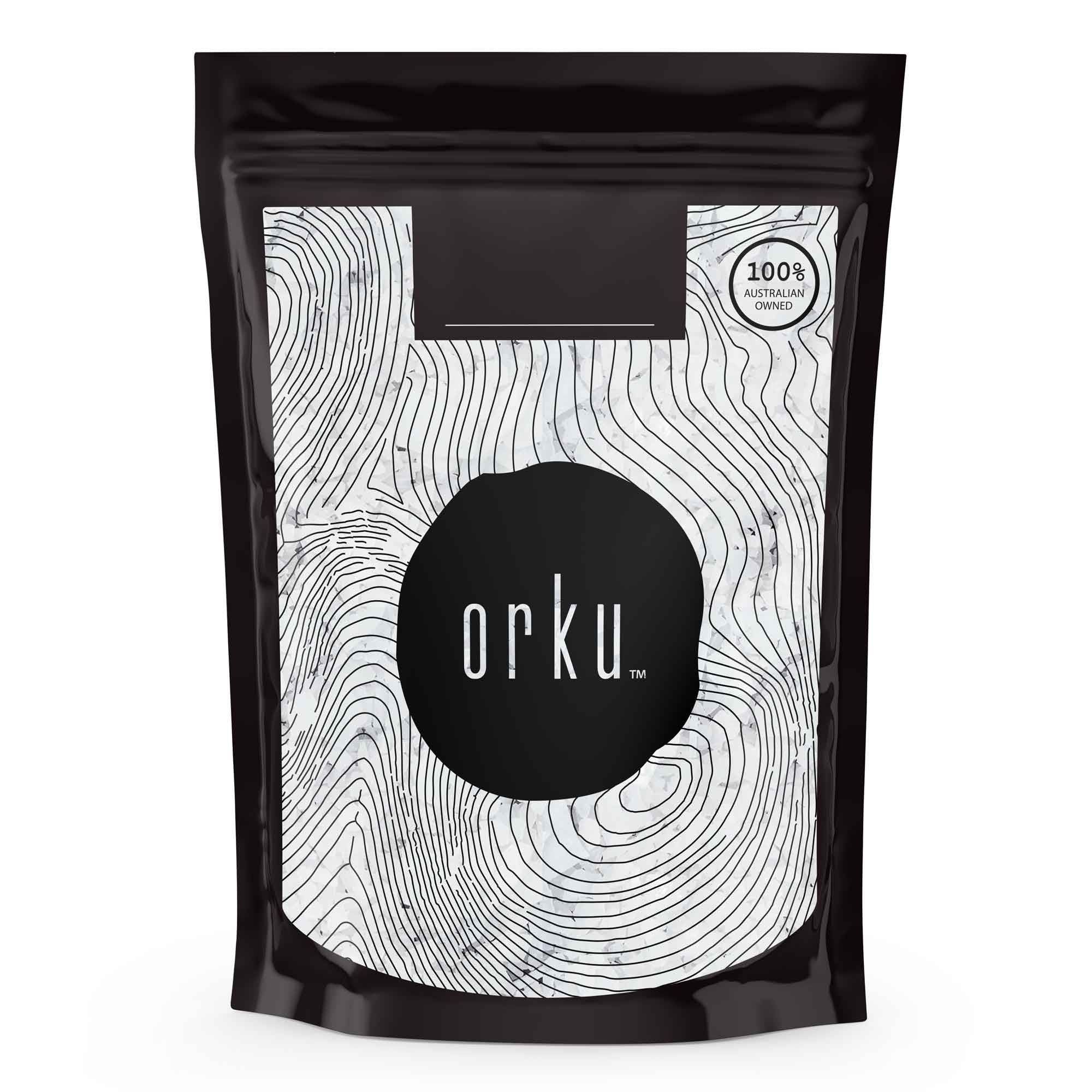 Orku 100g Magnesium Chloride Flakes Hexahydrate - FCC USP Spec Bath Salts