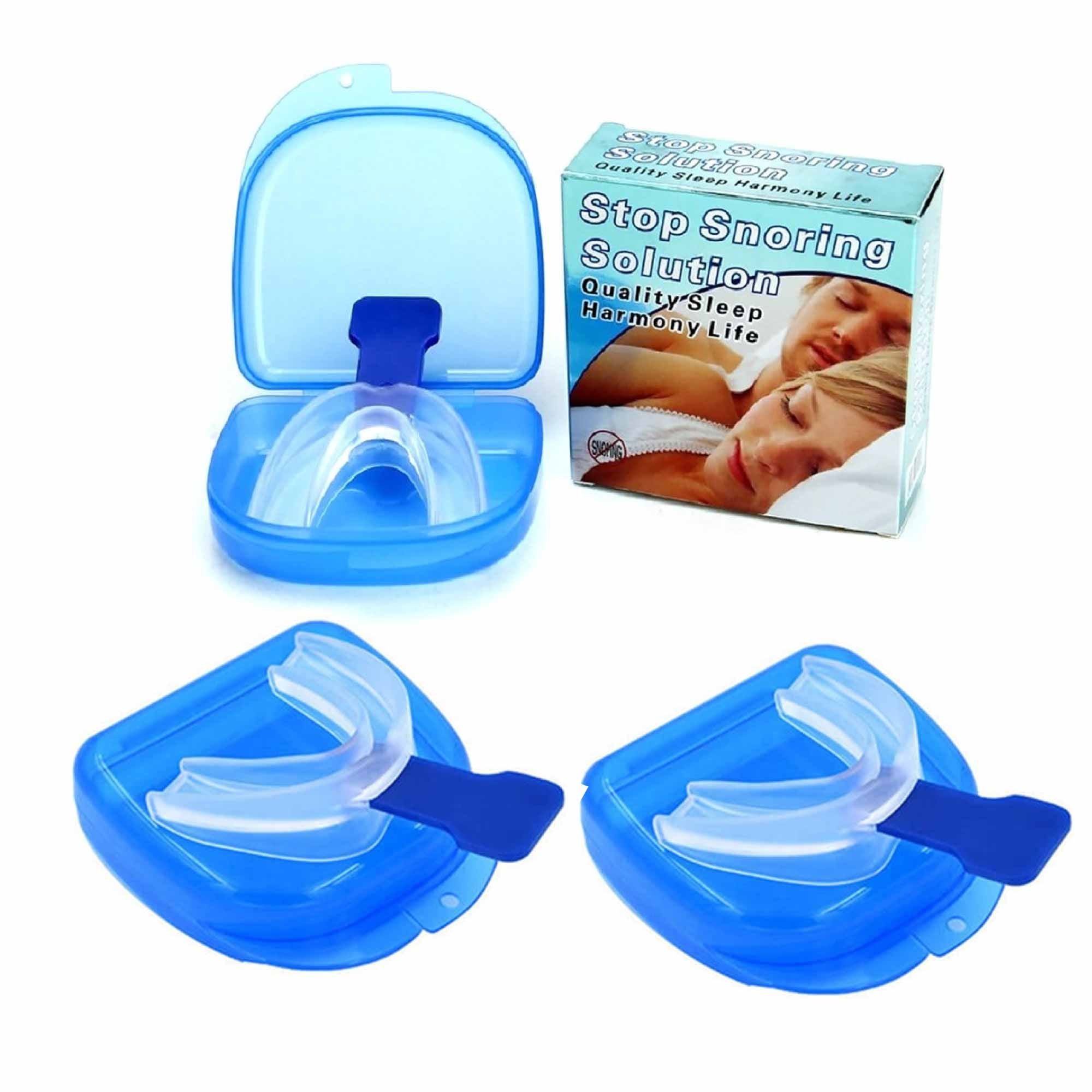 Social Hike 3x Anti Snoring Aid MouthGuard Adjustable for Sleep + Breathing