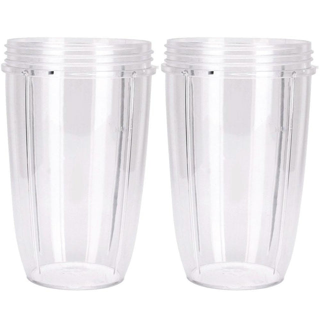 2x For Nutribullet Colossal Big Large Tall Cup 32 Oz - Nutri 600 and 900 Models