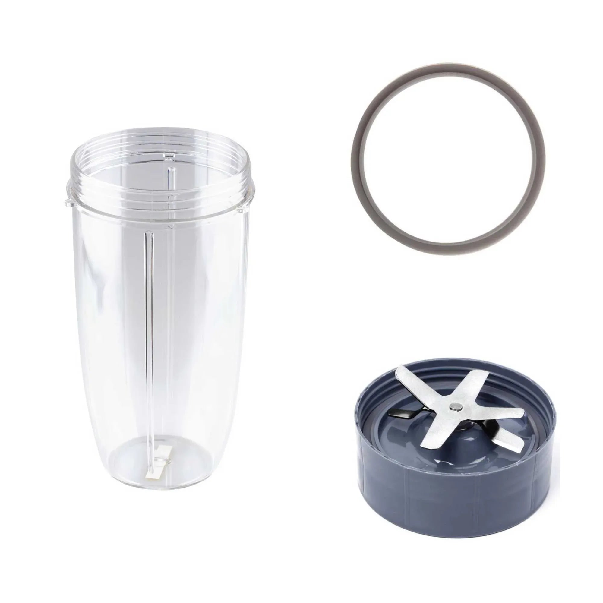 Kitchee For Nutribullet Extractor Blade + Tall Cup + Grey Seal