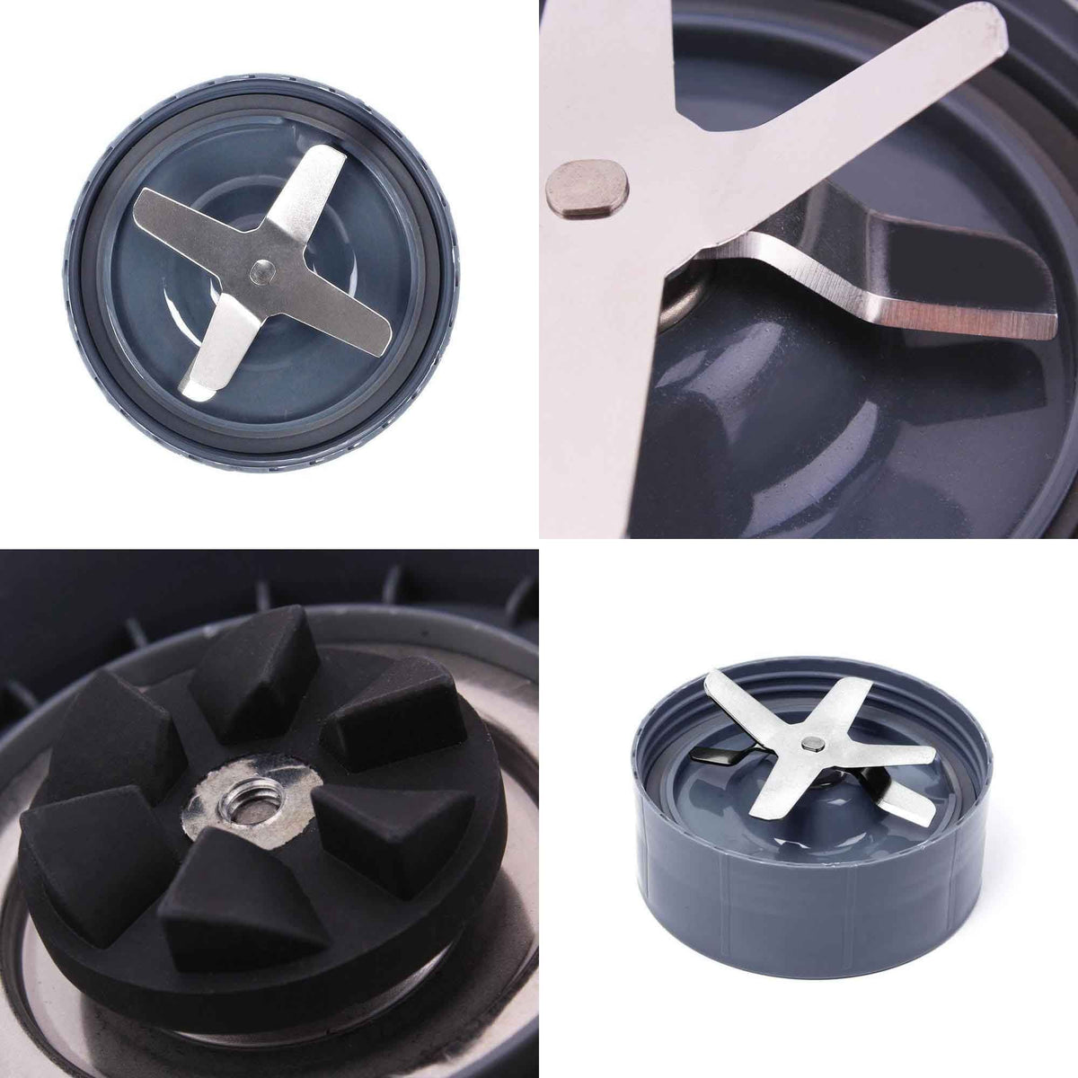 Kitchee For Nutribullet Extractor Blade + Tall Cup + Grey Seal