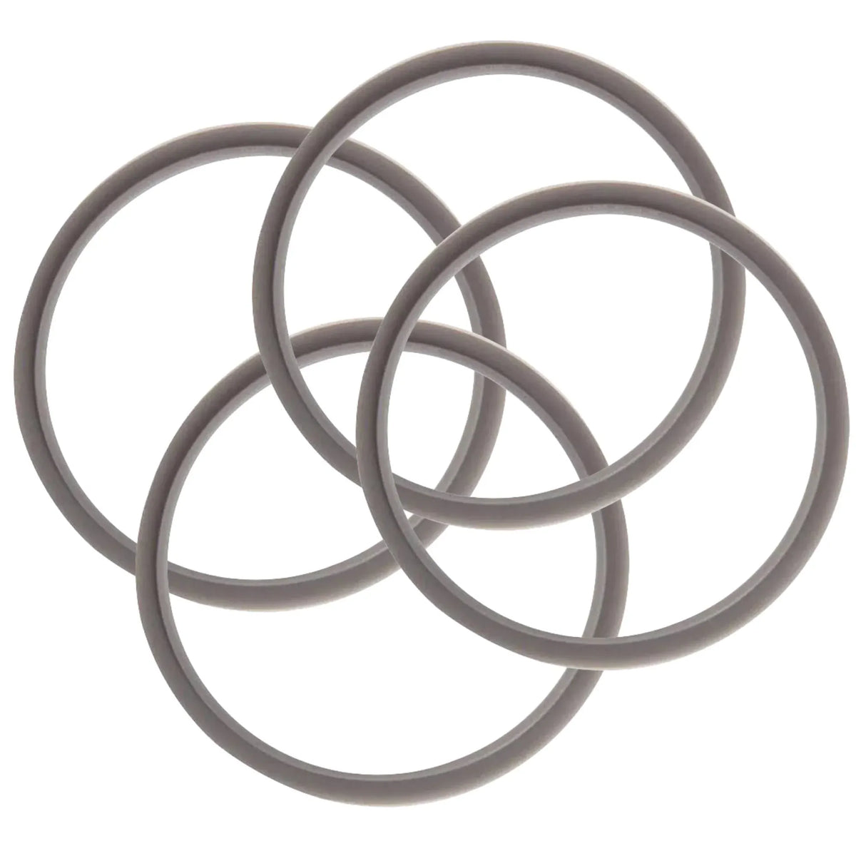 Kitchee 4x Grey Gasket Seal Ring For Nutribullet 600 900 1200W 90mm