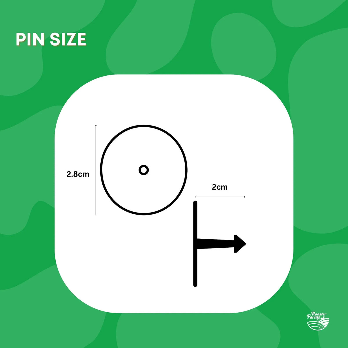1-100 Cattle Number Ear Tag 5x2cm Set - Yellow Small Pig Sheep Livestock Label