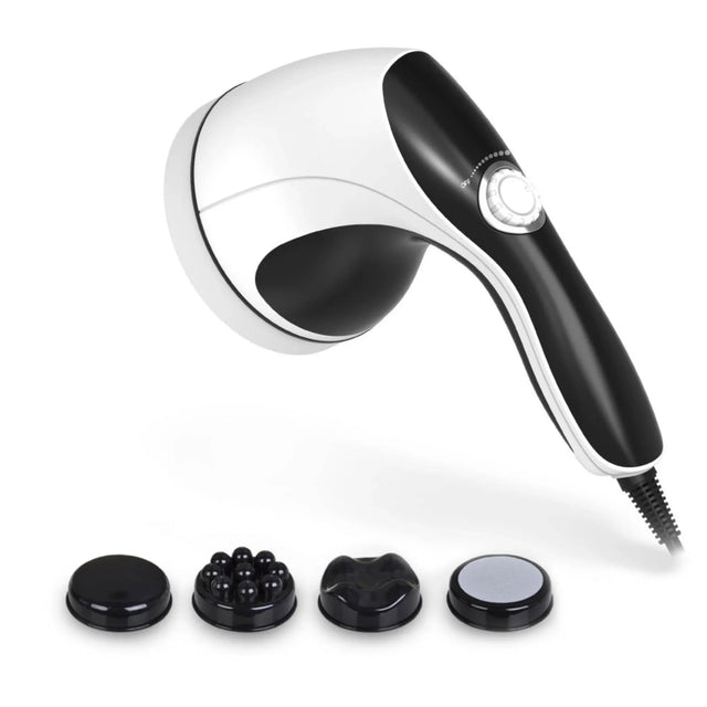 Orku Full Body Vibration Handheld Massager - 4 Heads Neck Shoulders Back Legs
