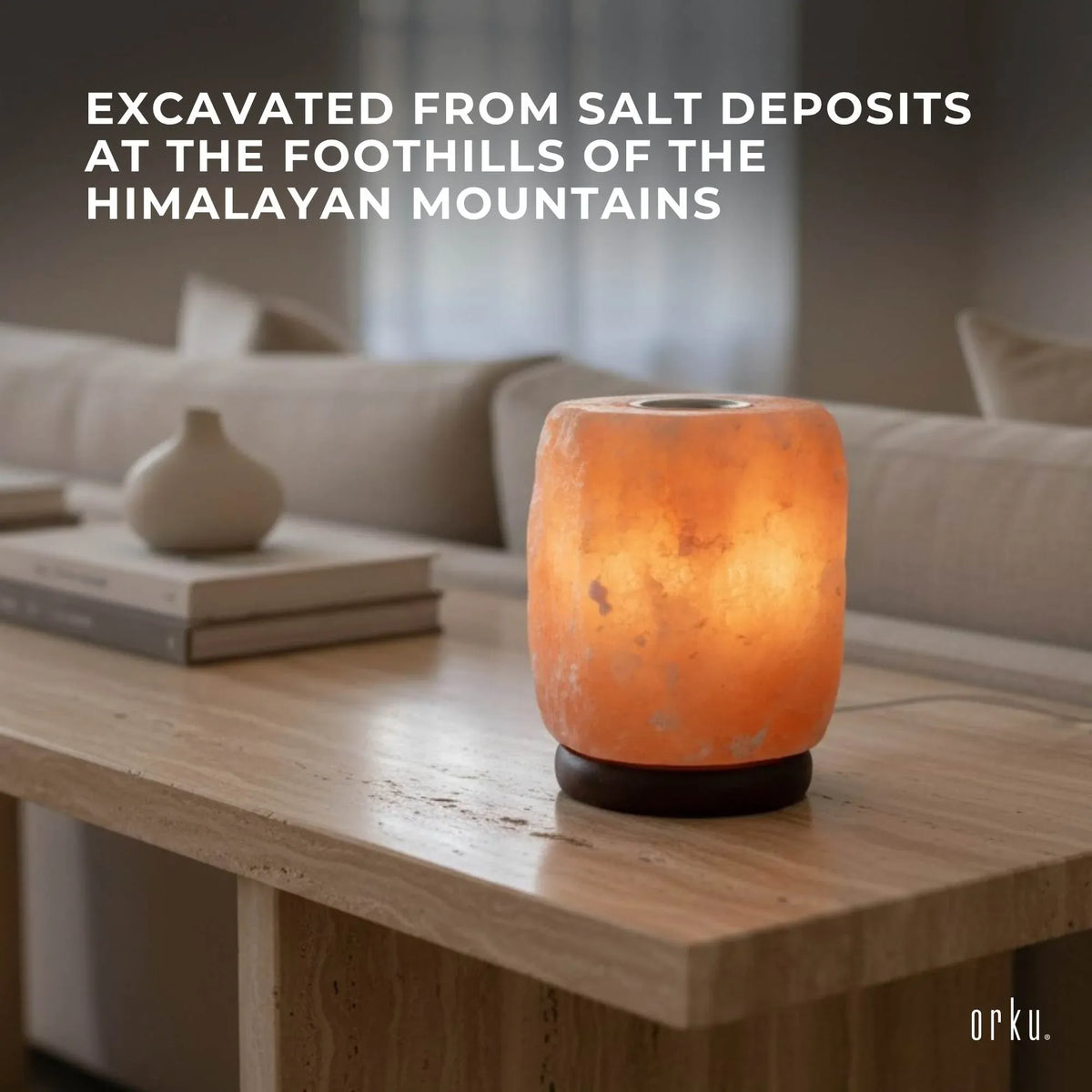 12V 12W 3-5kg Himalayan Pink Salt Diffuser Essential Oil Lamp Aromatherapy On/Off