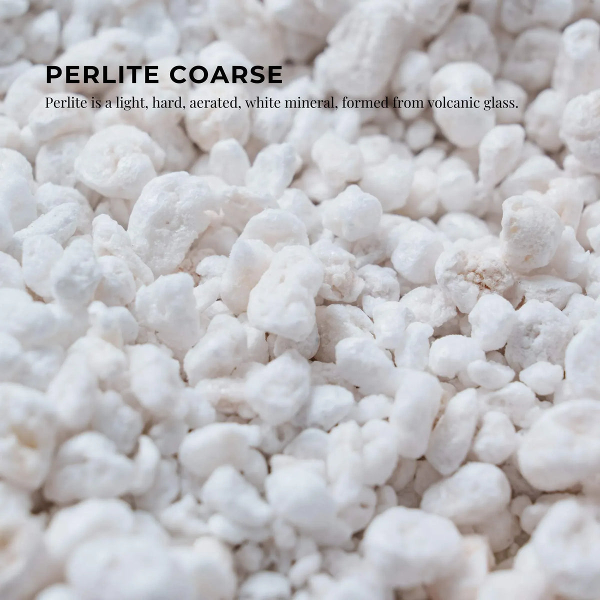Orku 100L Perlite Coarse Premium Soil Expanded Medium Plants Hydroponics Bulk