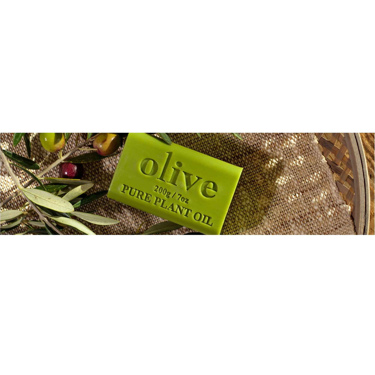 Orku 10 x 200g Olive Plant Oil Soap Bars Australian Made