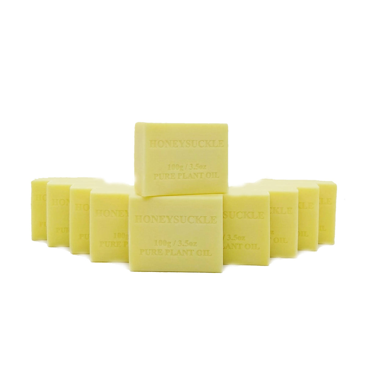 Orku 10x 100g Plant Oil Soap Honeysuckle Vegetable Bar Australian