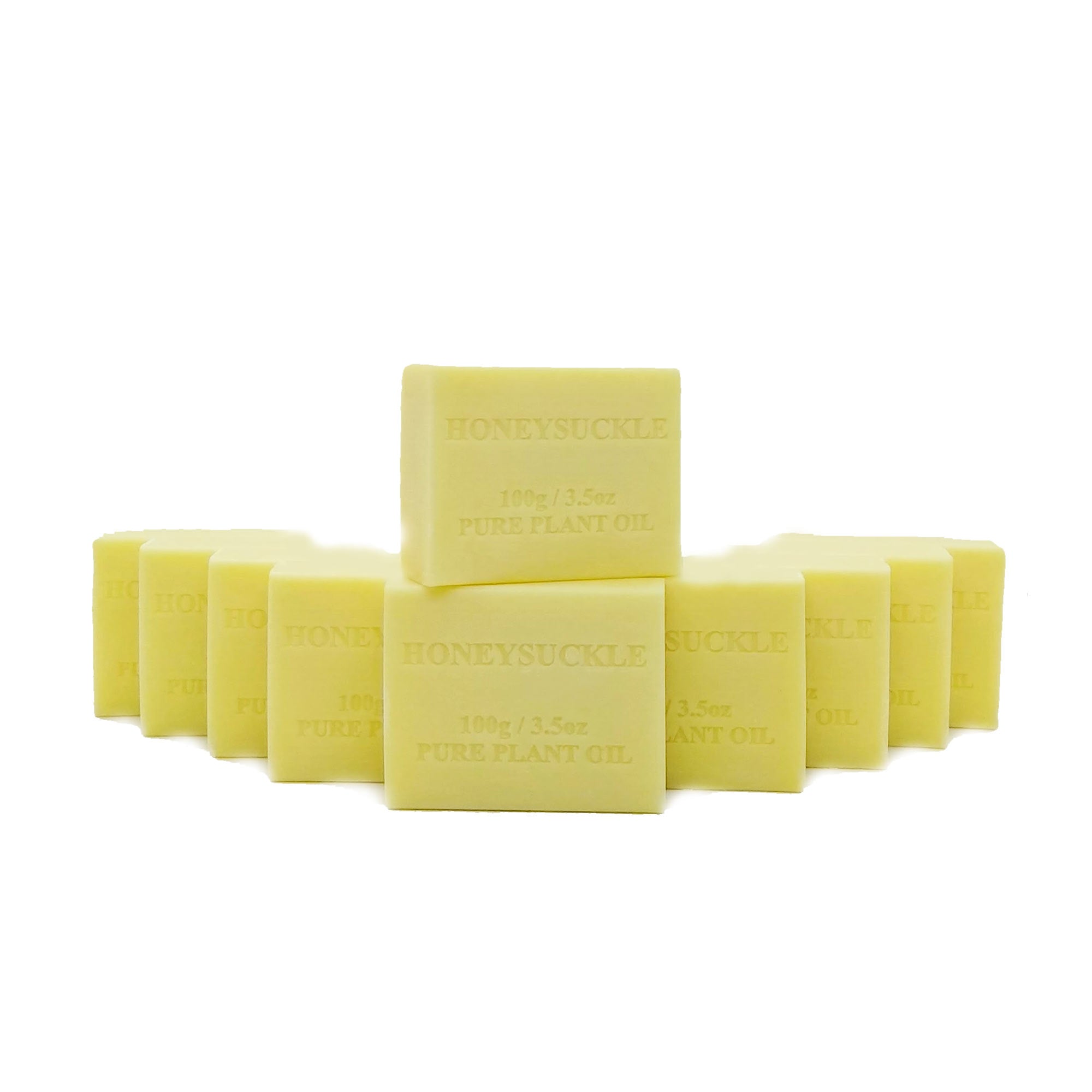 Orku 10x 100g Plant Oil Soap Honeysuckle Vegetable Bar Australian
