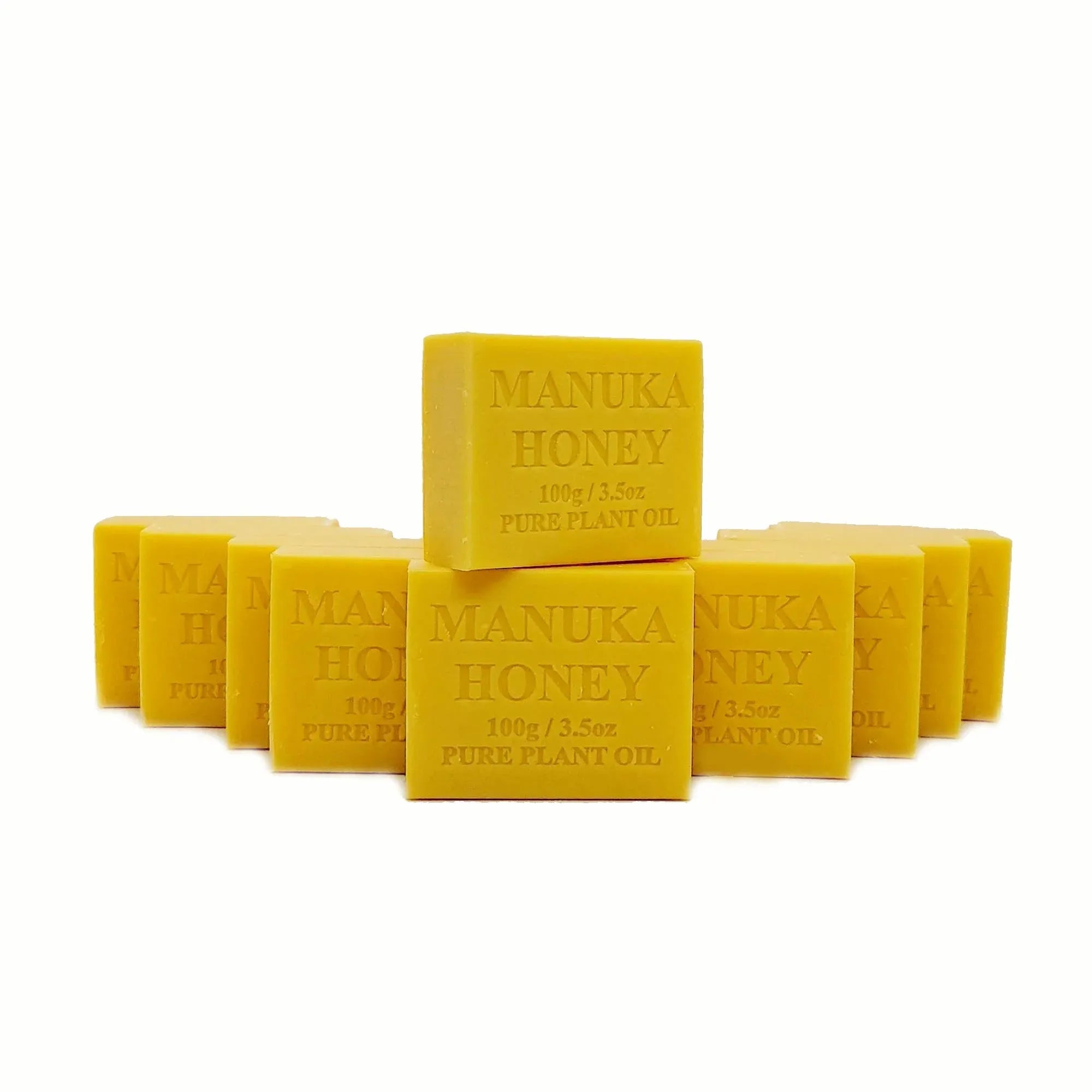 Orku 10 x 100g Manuka Honey Plant Oil Soap Bars Australian Made