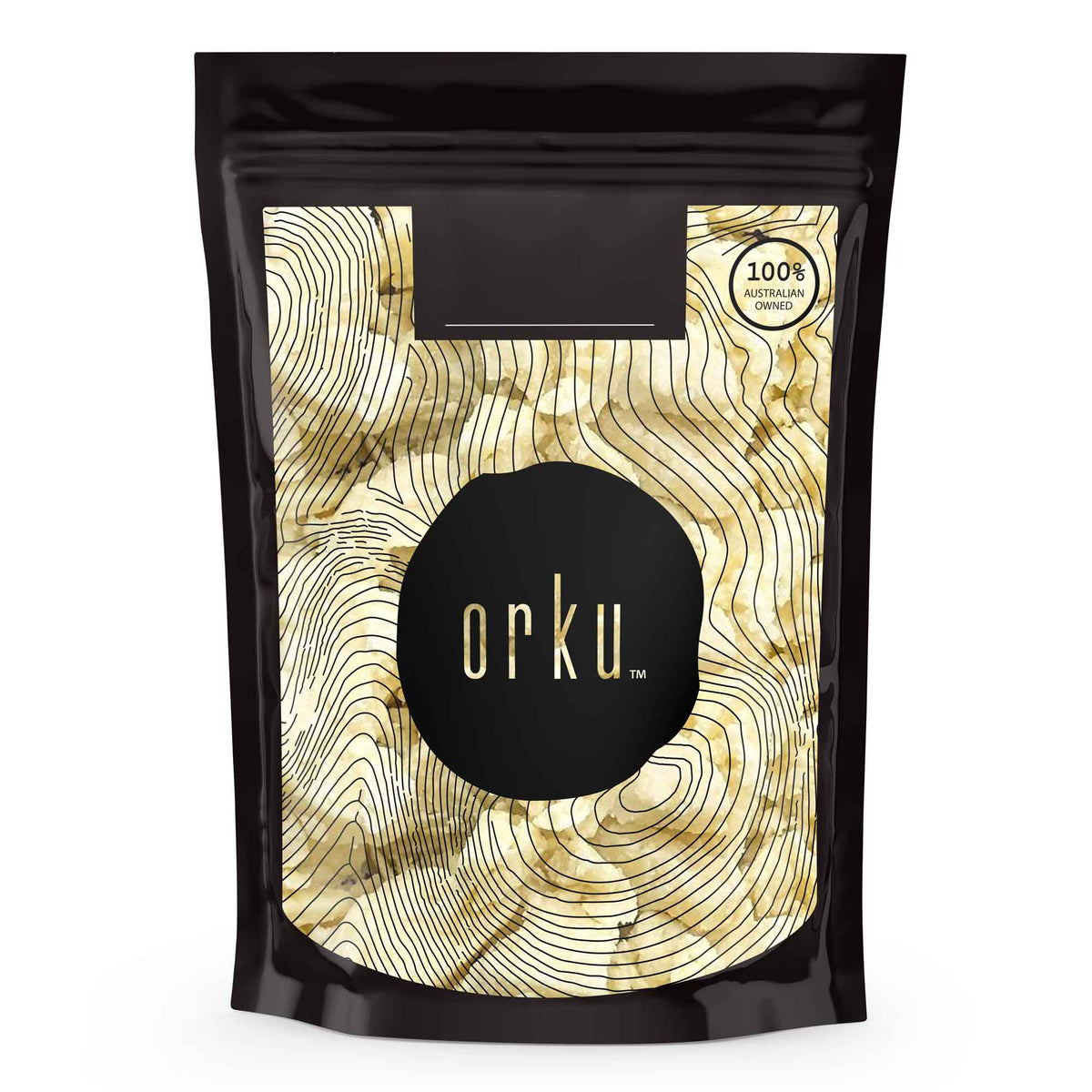 Orku 400g Organic Unrefined Shea Butter Raw African Karite Chunks